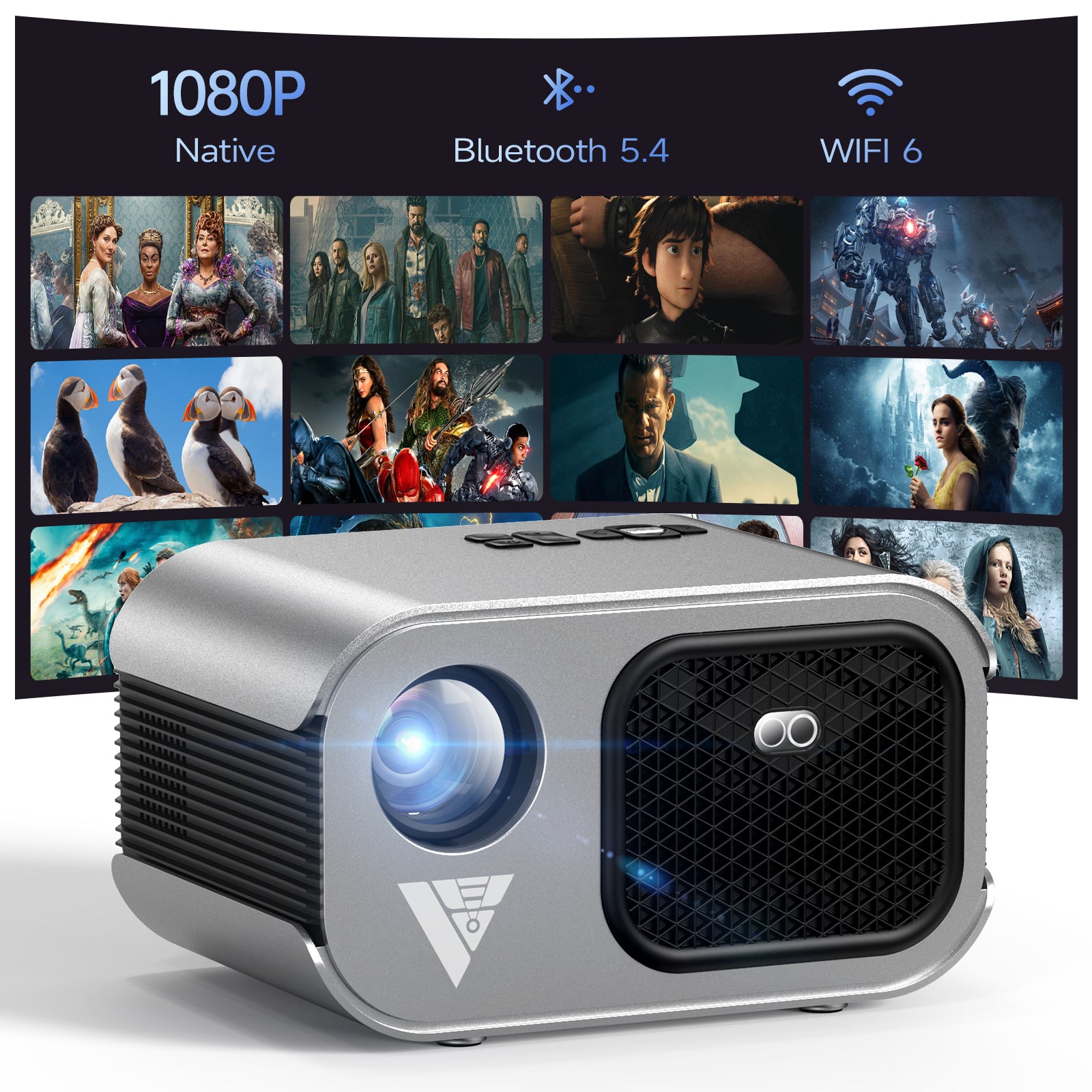 Projector VF340 1920*1080P 3600lumens(360Ansi)