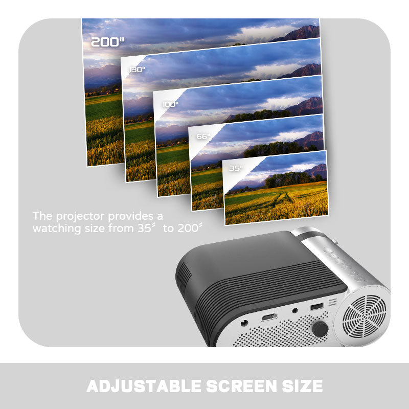 Projector VF320 1280*720P 2000lumens(200Ansi)