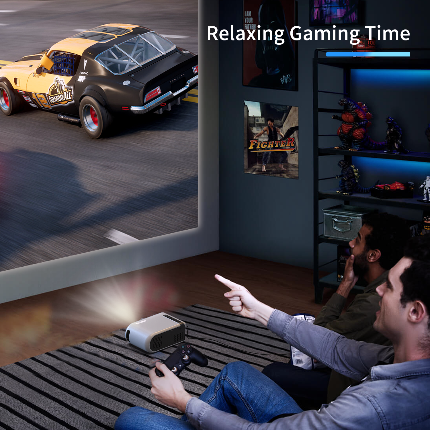 Projector VF210 800*480P 1000lumens(40Ansi)