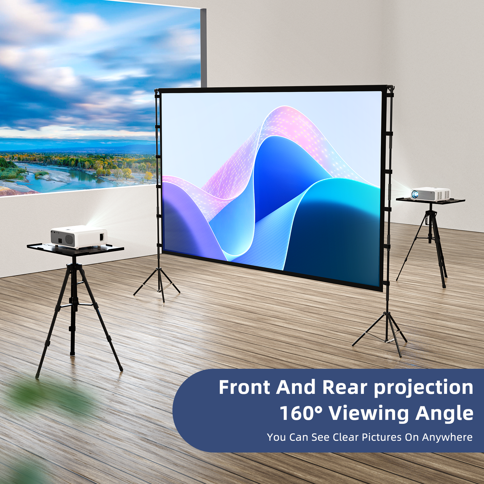 Projector Screen- 120 inch