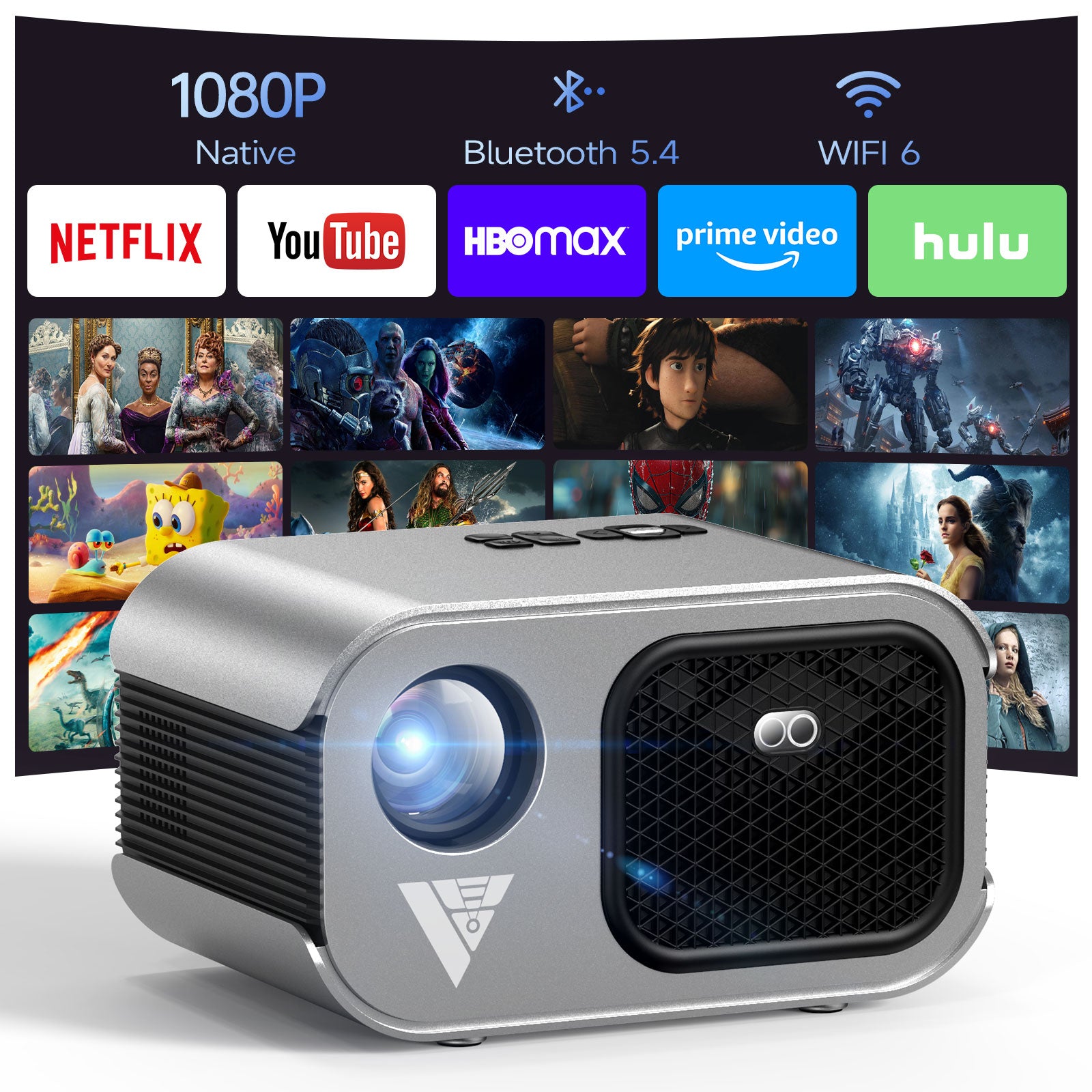 Projector VF340 1920*1080P 3600lumens(360Ansi)