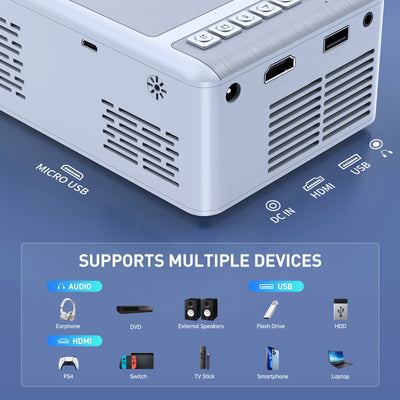Projector VF220 800*480P 1000lumens(60Ansi)
