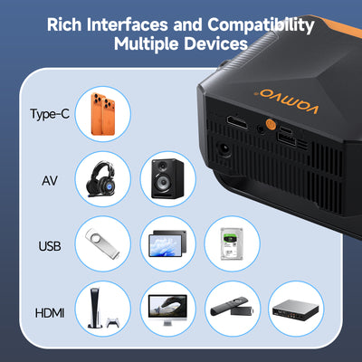 Projector VF250 1280*720P 1500lumens(120Ansi)