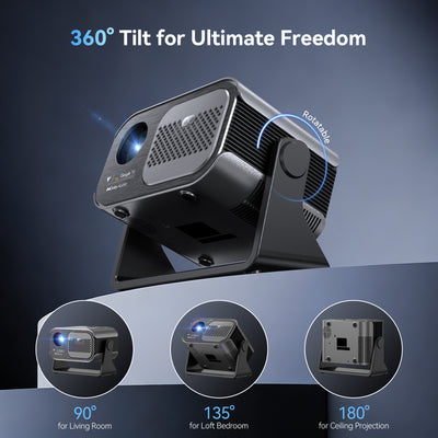 VAMVO VF340 - GOOGLE TV 5.0 PROJECTOR