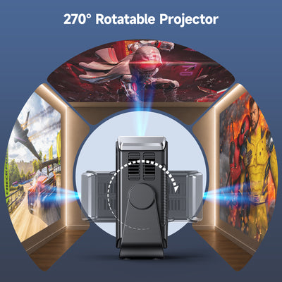 Projector VF250 1280*720P 1500lumens(120Ansi)
