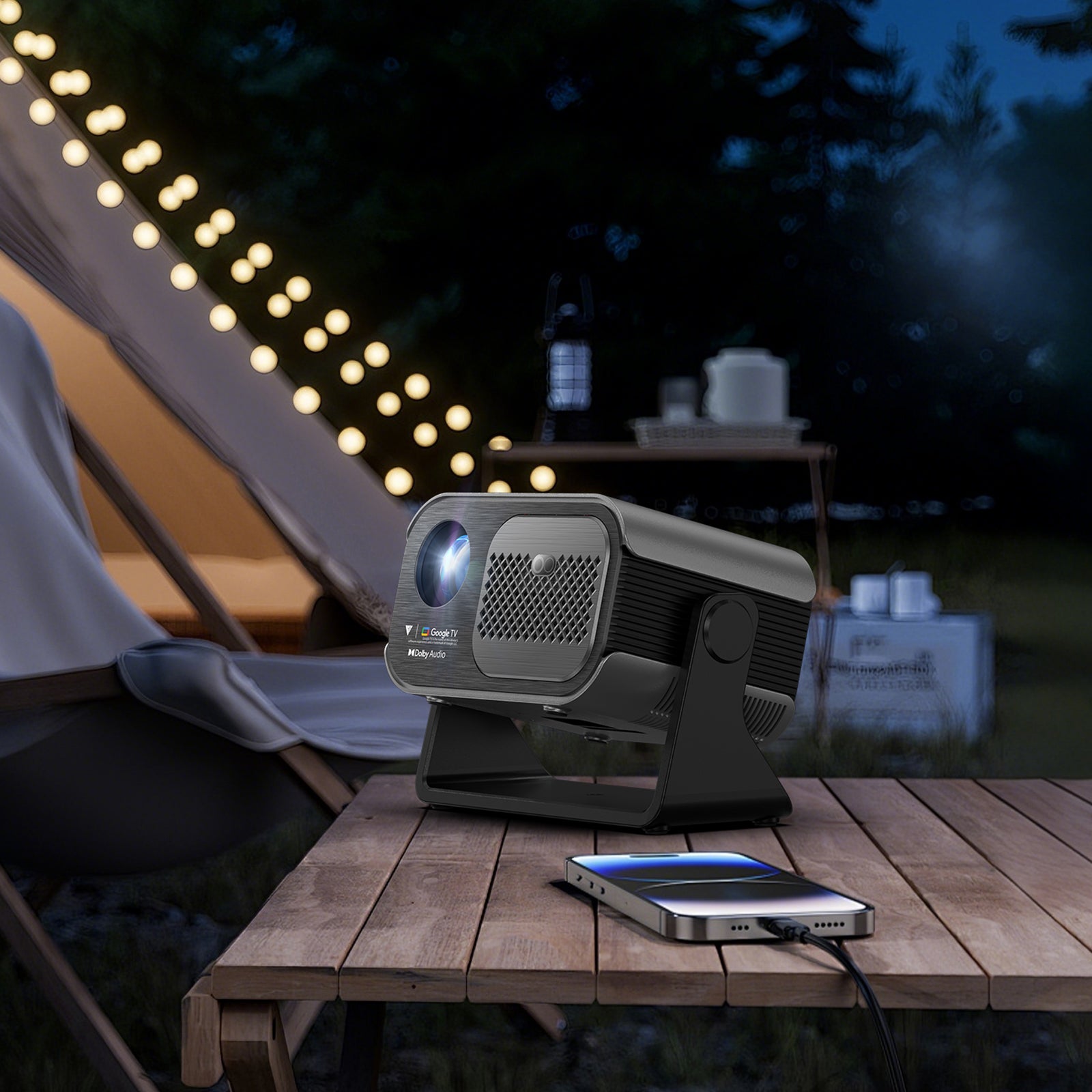 VAMVO VF340 - GOOGLE TV 5.0 PROJECTOR