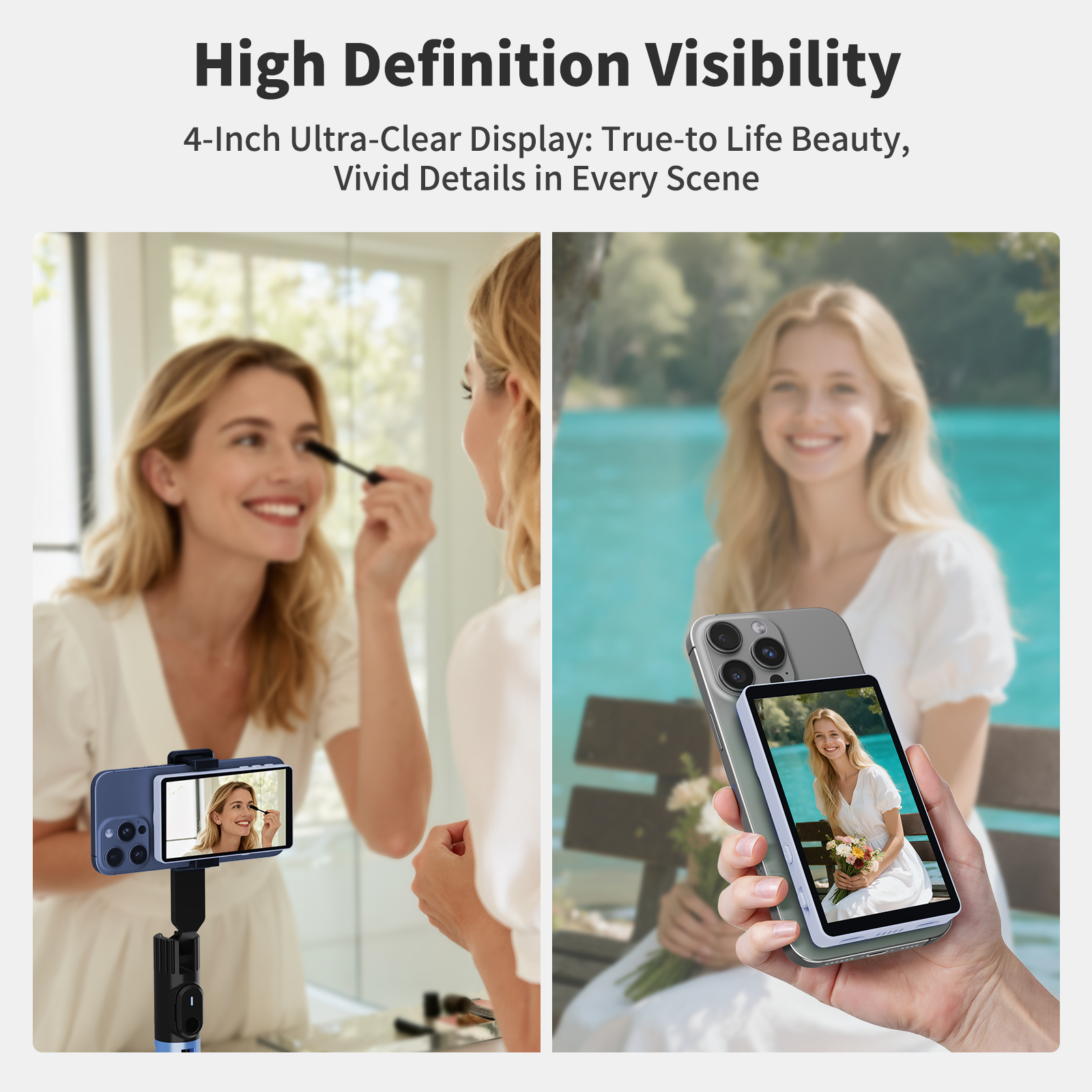 Vamvo Selfie Monitor Screen (Purple)