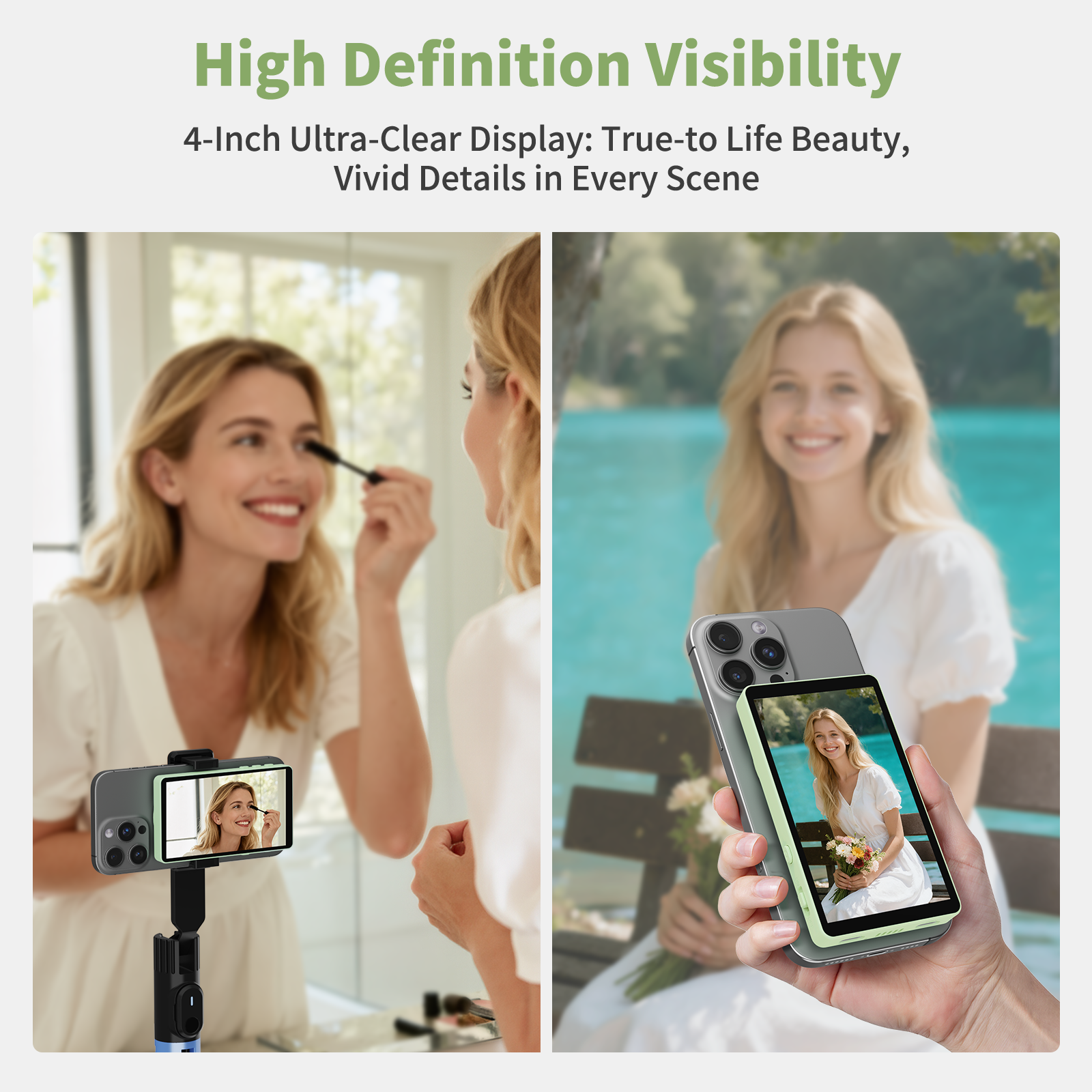 Vamvo Selfie Monitor Screen (Green)