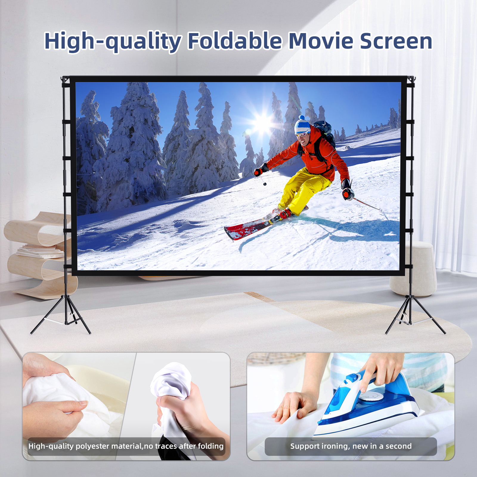 Projector Screen- 120 inch