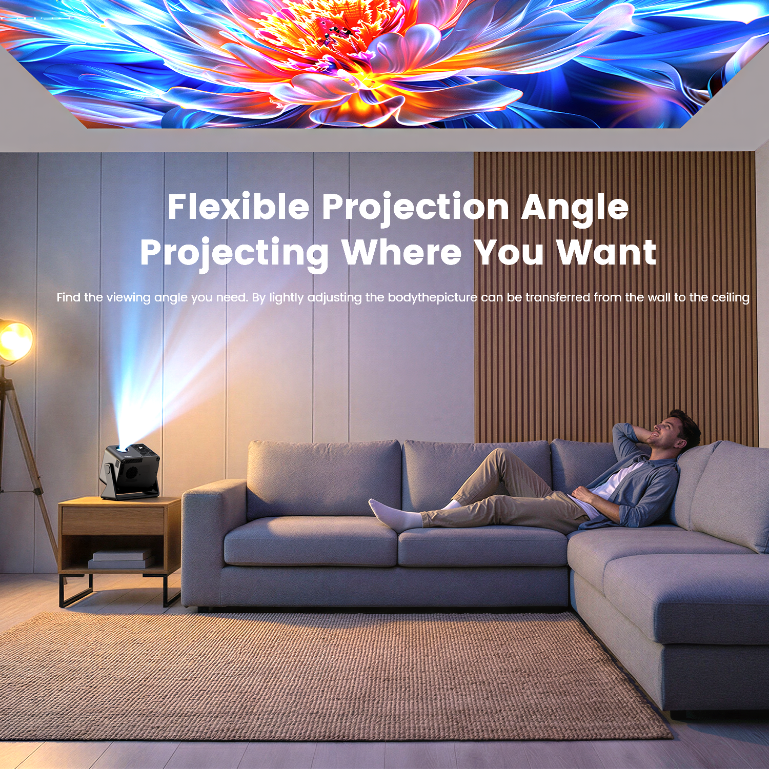 VAMVO Y2 - FIRST RELEASE OF GOOGLE TV 5.0 PROJECTOR