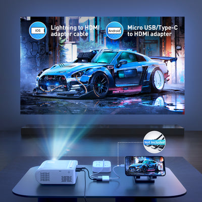 Projector VF220 800*480P 1000lumens(60Ansi)