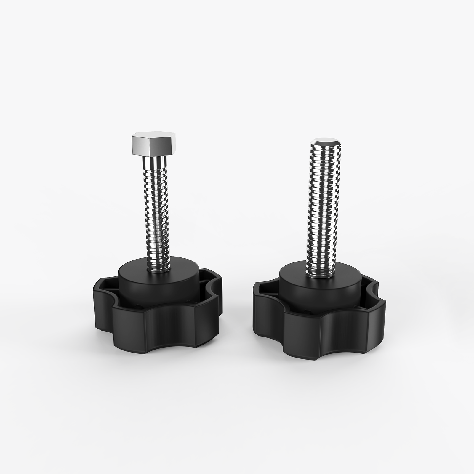 Plum Blossom Plastic Mounting Parts for Curtain