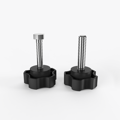 Plum Blossom Plastic Mounting Parts for Curtain