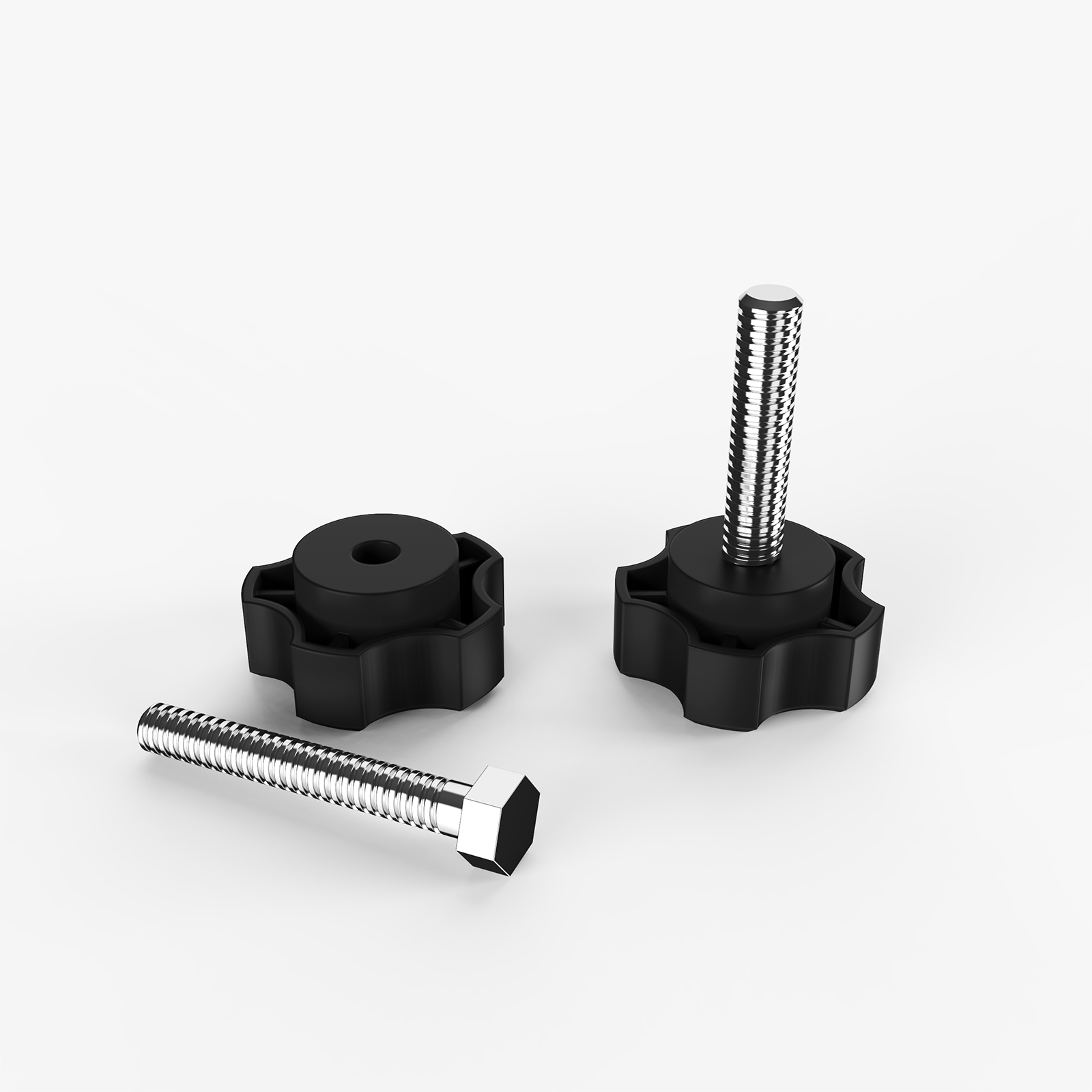 Plum Blossom Plastic Mounting Parts for Curtain